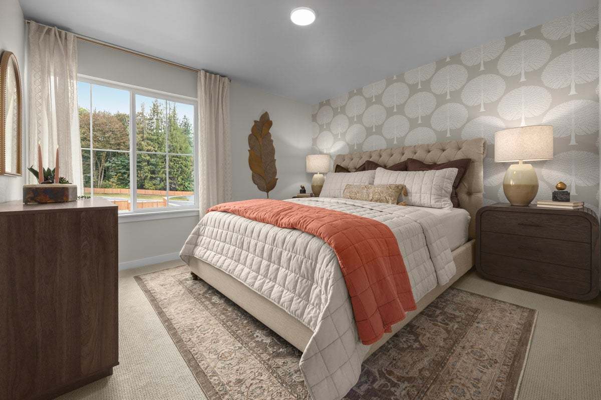 Plan 1932 Modeled - Primary bedroom