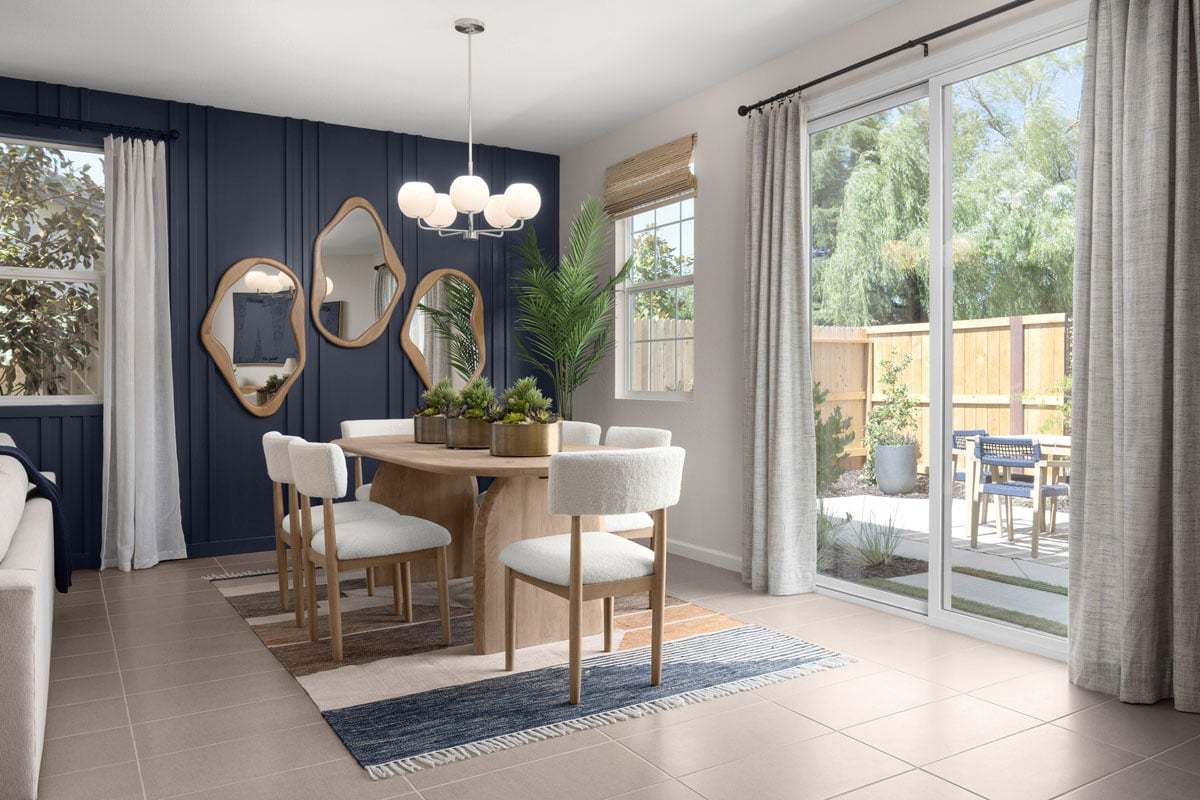 Plan 1934 Modeled - Spacious dining area