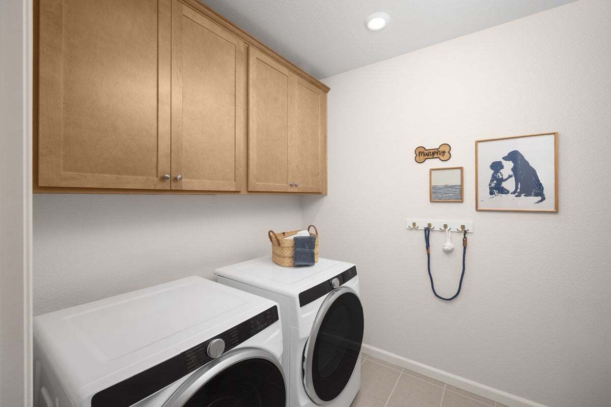 Plan 1934 Modeled - Dedicated laundry room
