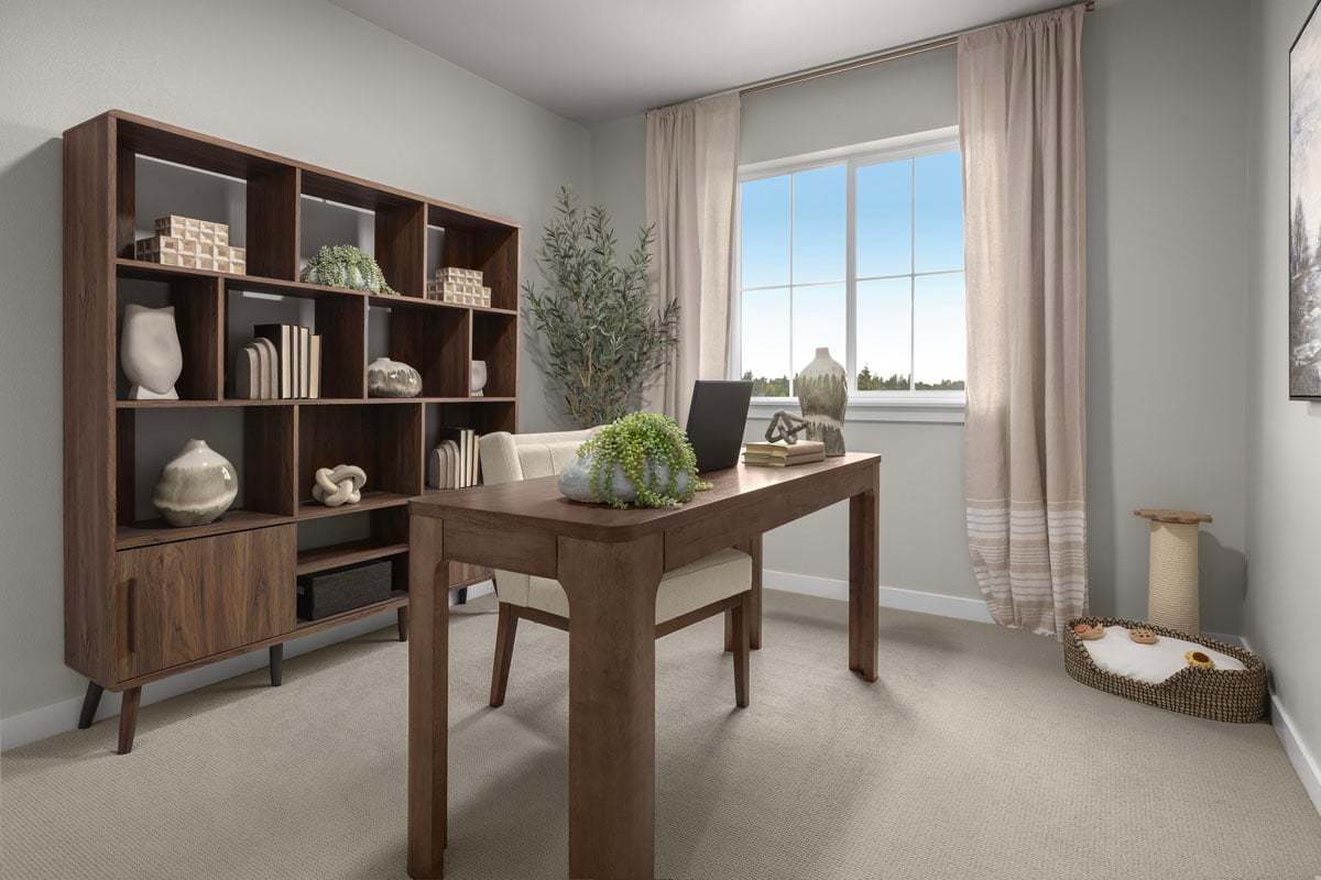 Plan 1932 Modeled - Bedroom 3