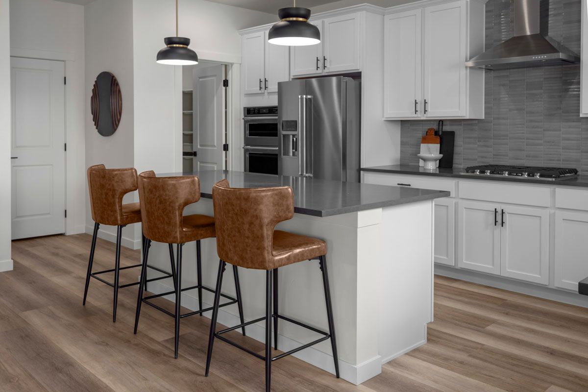 Plan 2326 Modeled - Kitchen island