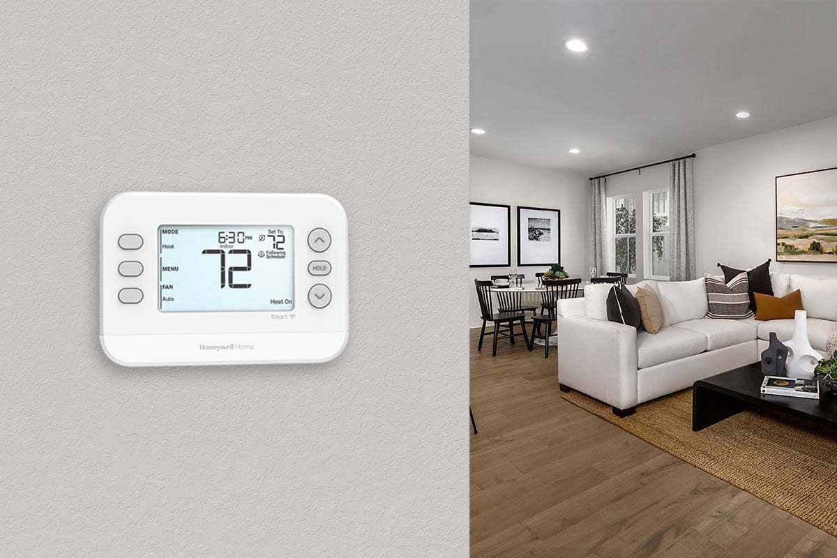 Plan 1849 Modeled - Smart thermostat