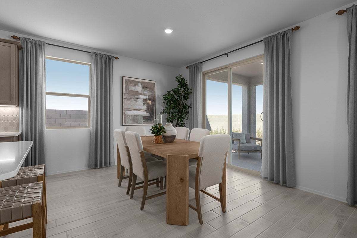Plan 2269 Modeled - Dining area