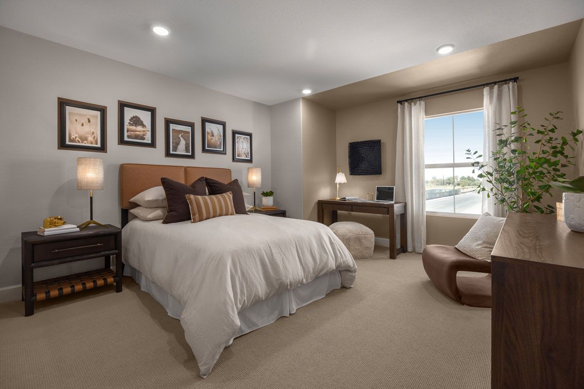 Plan 2308 Modeled - Spacious secondary bedrooms