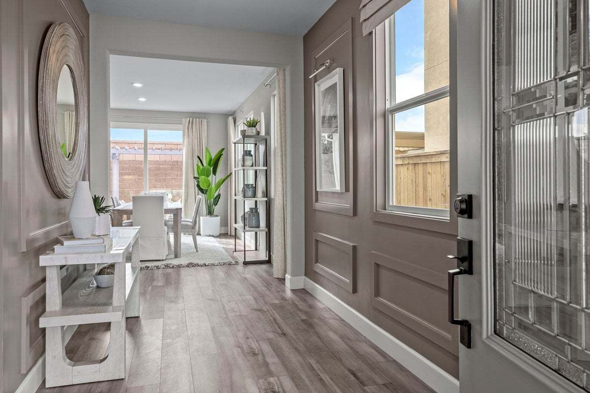 Plan 2150 Modeled - Formal entry hall