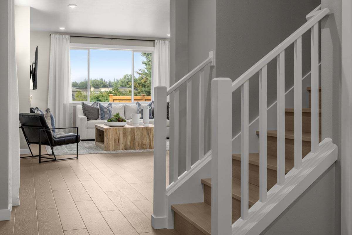 Plan 2330 Modeled - Open stair rail