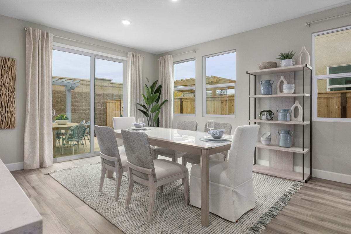 Plan 2150 Modeled - Formal dining area