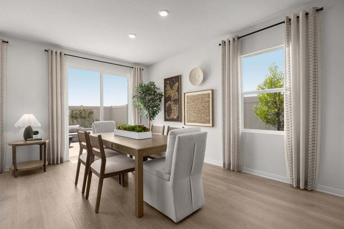 Plan 1742 Modeled - Low-E windows and sliding doors