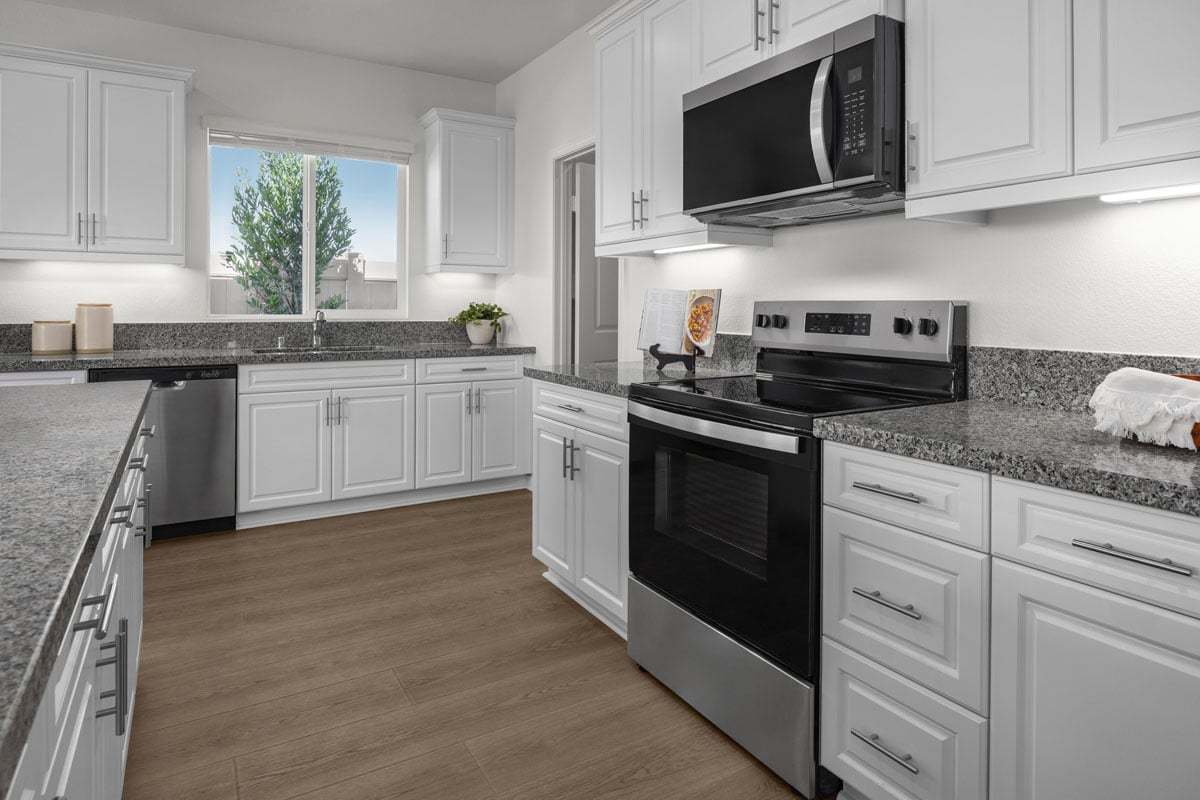 Plan 1742 Modeled - Stainless steel kitchen appliances