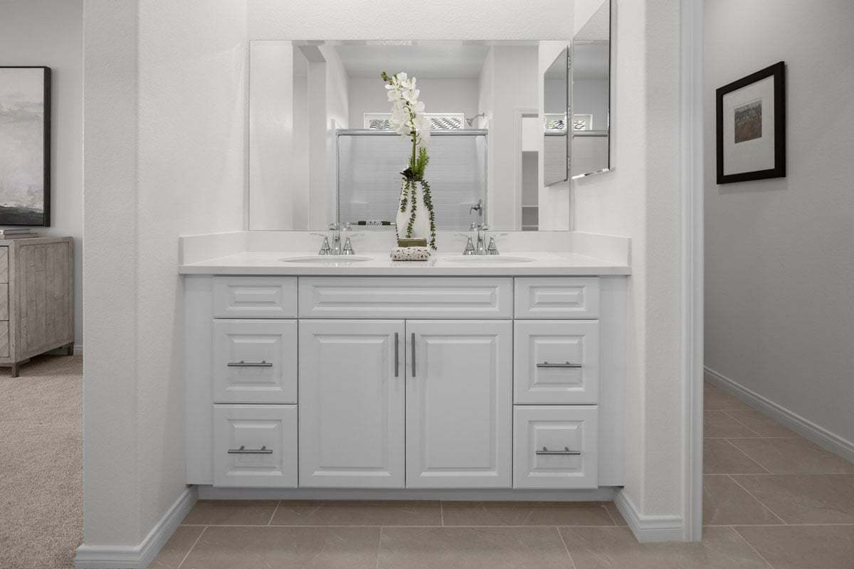 Plan 1742 Modeled - Thermofoil cabinets throughout