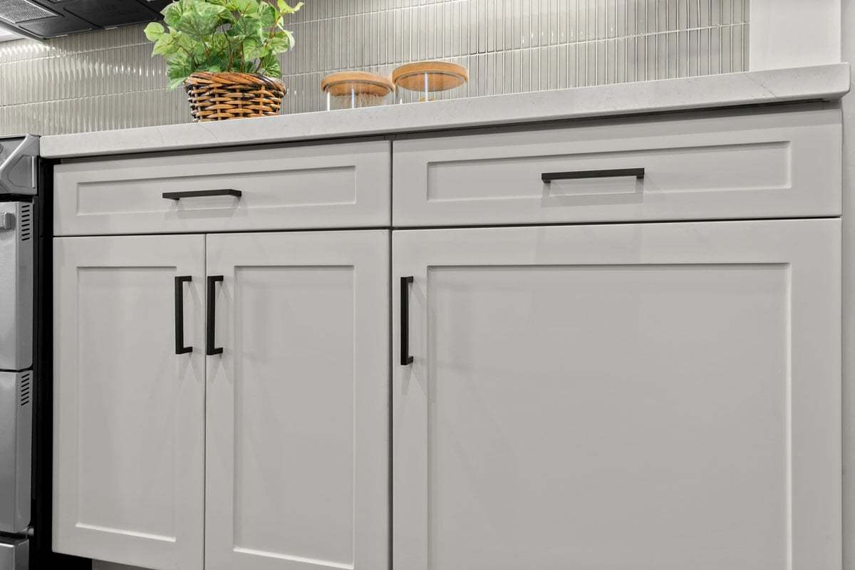 Plan 1448 Modeled - Upgraded matte black hardware