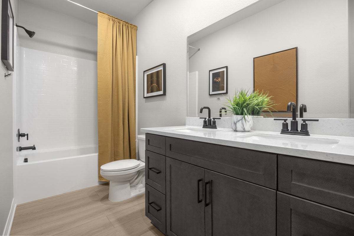 Plan 2026 Modeled - Optional dual-sink vanity at bath 2