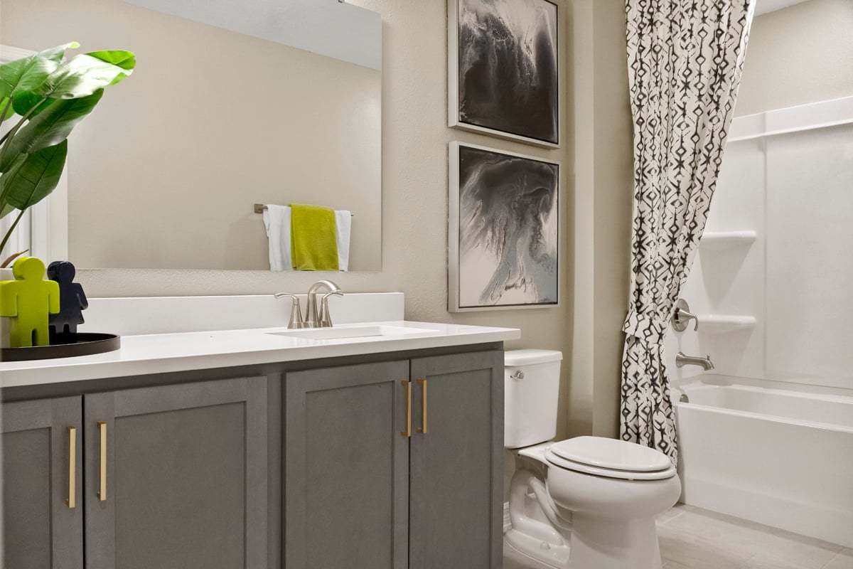 Plan 2566 Modeled - Spacious secondary baths
