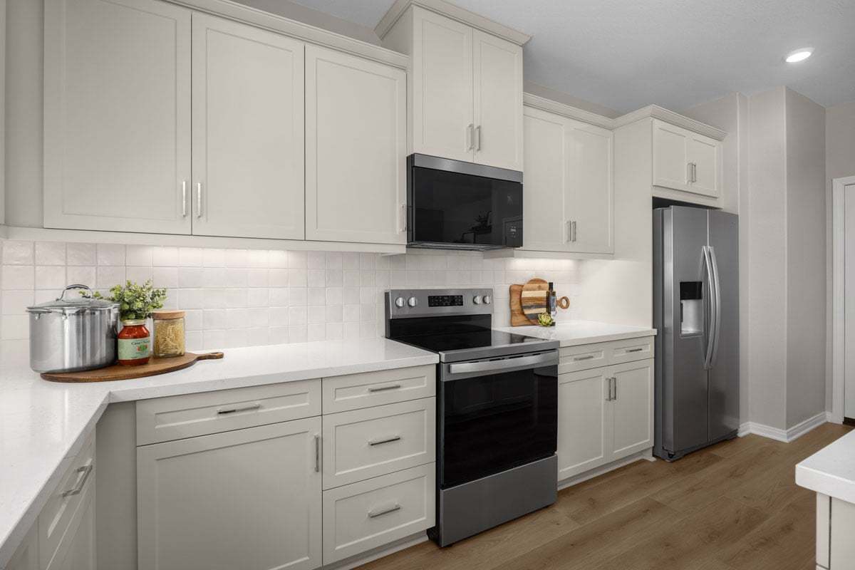 Plan 2429 Modeled - Optional custom tile kitchen backsplash