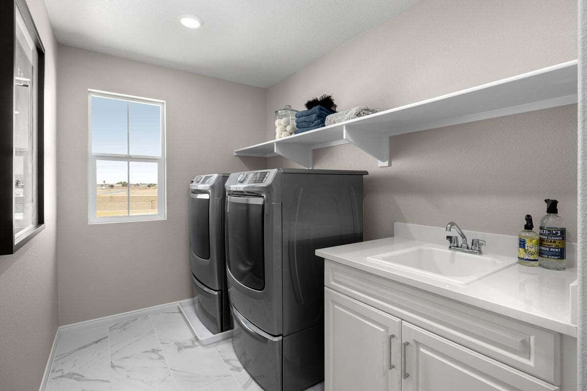 Plan 2429 Modeled - Optional laundry sink