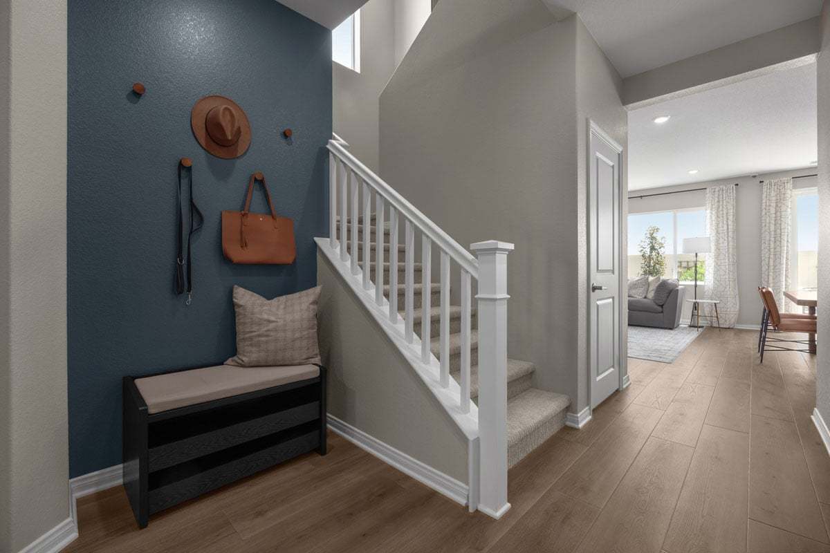 Plan 2429 Modeled - Open picket stair rail system at first floor