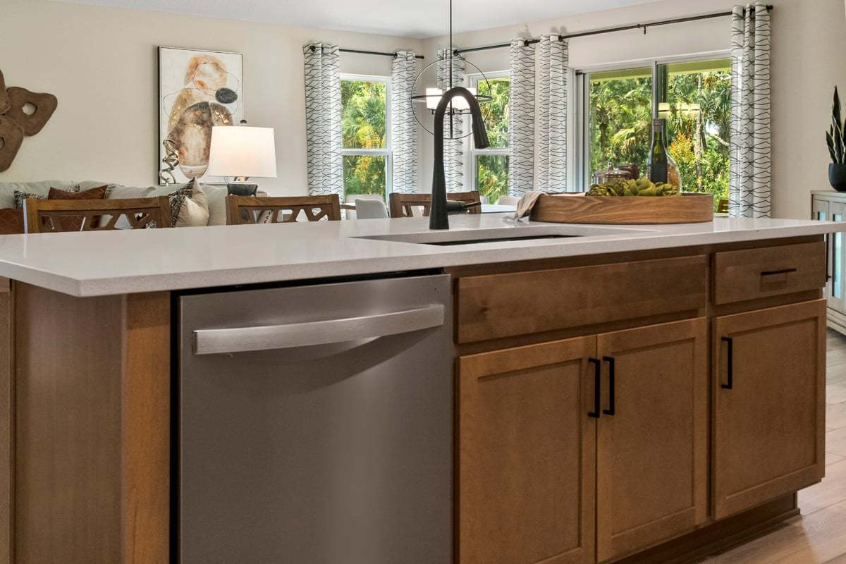 Plan 1989 Modeled - Kitchen island