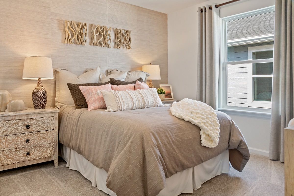 Plan 1541 Modeled - Spacious secondary bedrooms