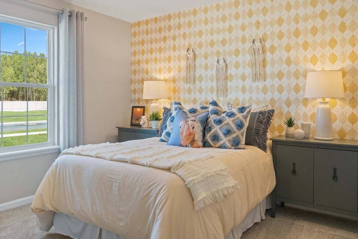 Plan 2003 Modeled - Spacious secondary bedrooms
