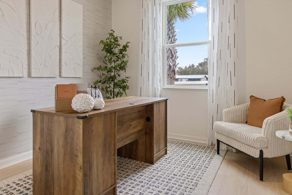 Plan 2387 Modeled - Spacious secondary bedrooms
