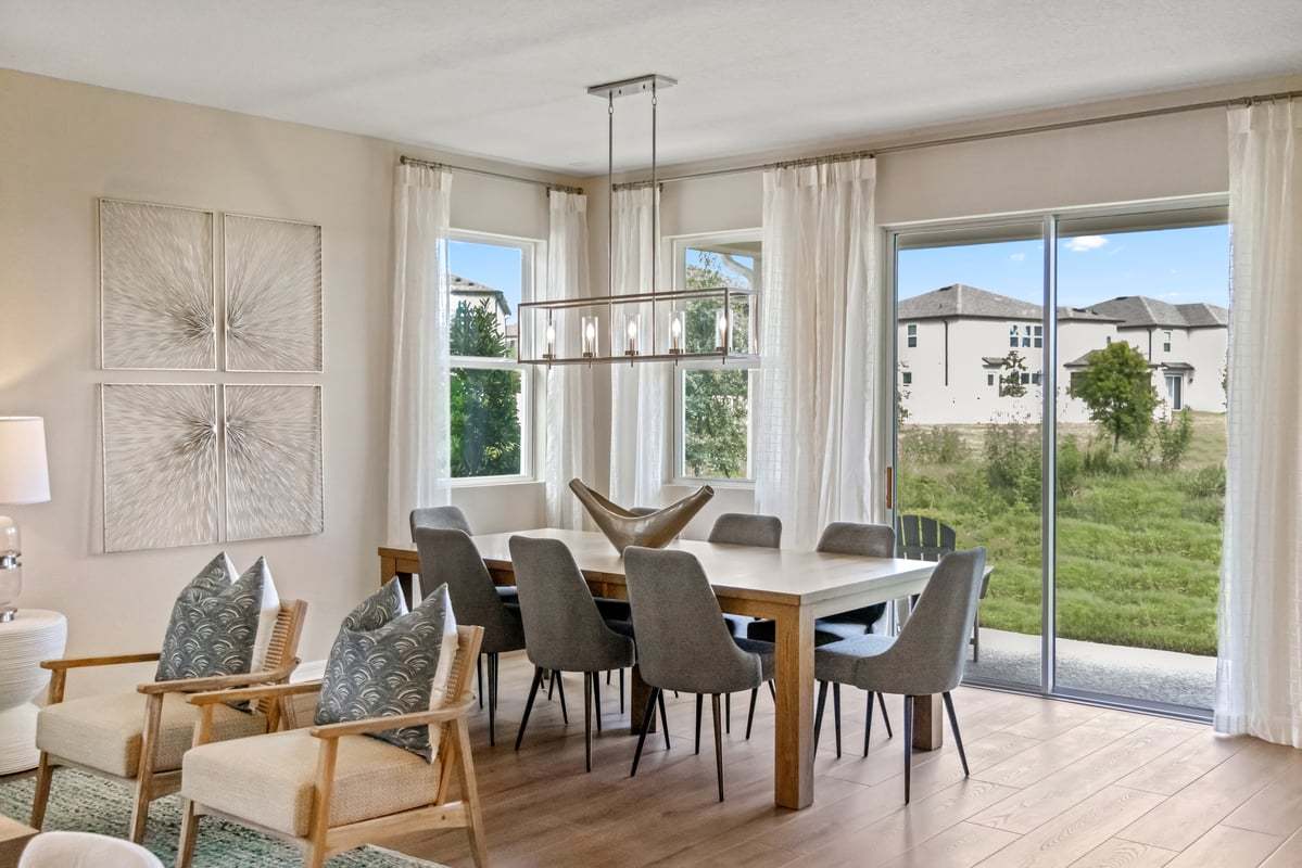 Plan 1989 Modeled - Dining area