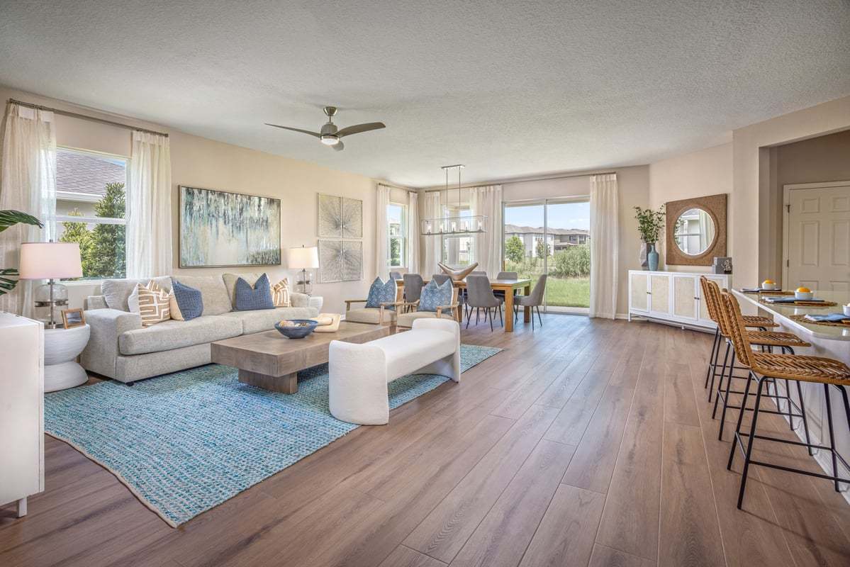 Plan 1989 Modeled - Great room