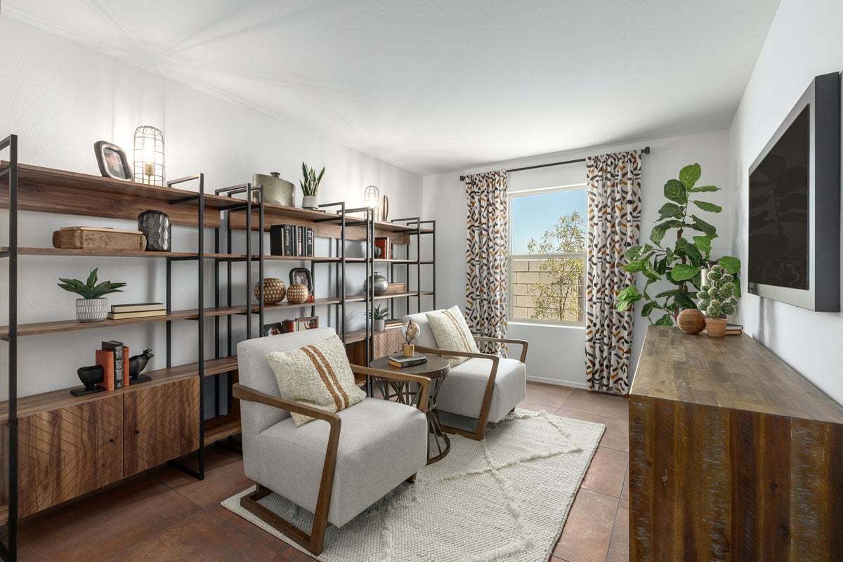Plan 1718 Modeled - Den