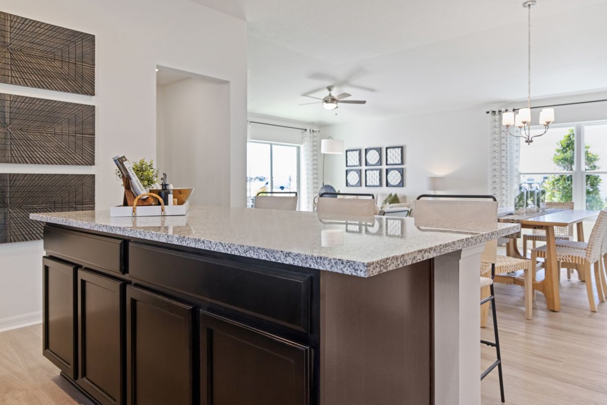 Plan 1511 Modeled - Kitchen island