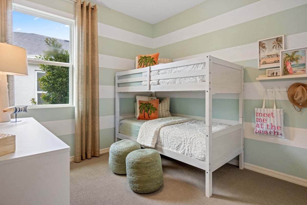 Plan 1989 Modeled - Secondary bedroom