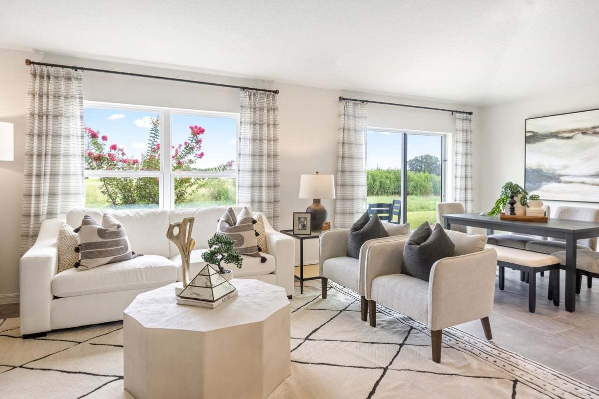 Plan 1541 Modeled - Great room