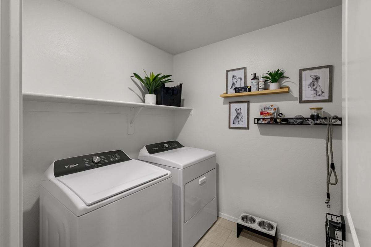 Plan 2014 Modeled - Dedicated laundry room