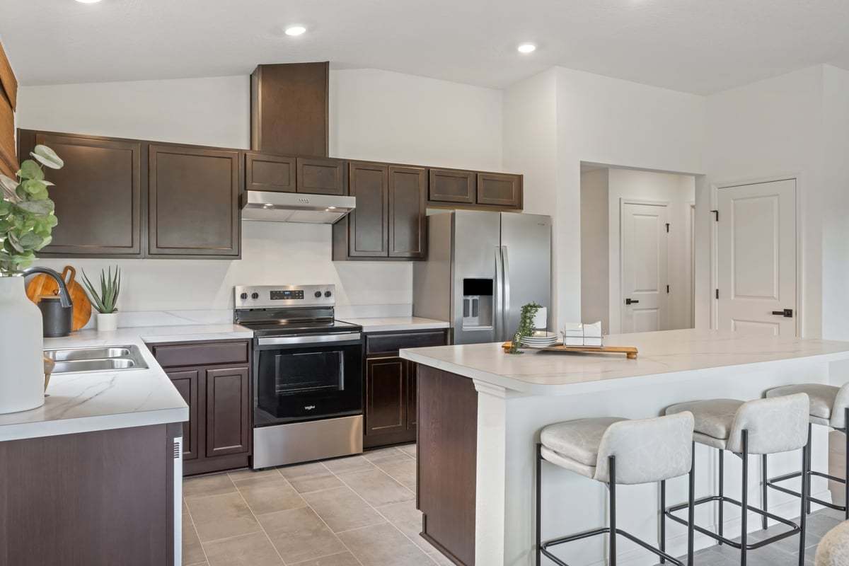 Plan 1541 Modeled - Kitchen