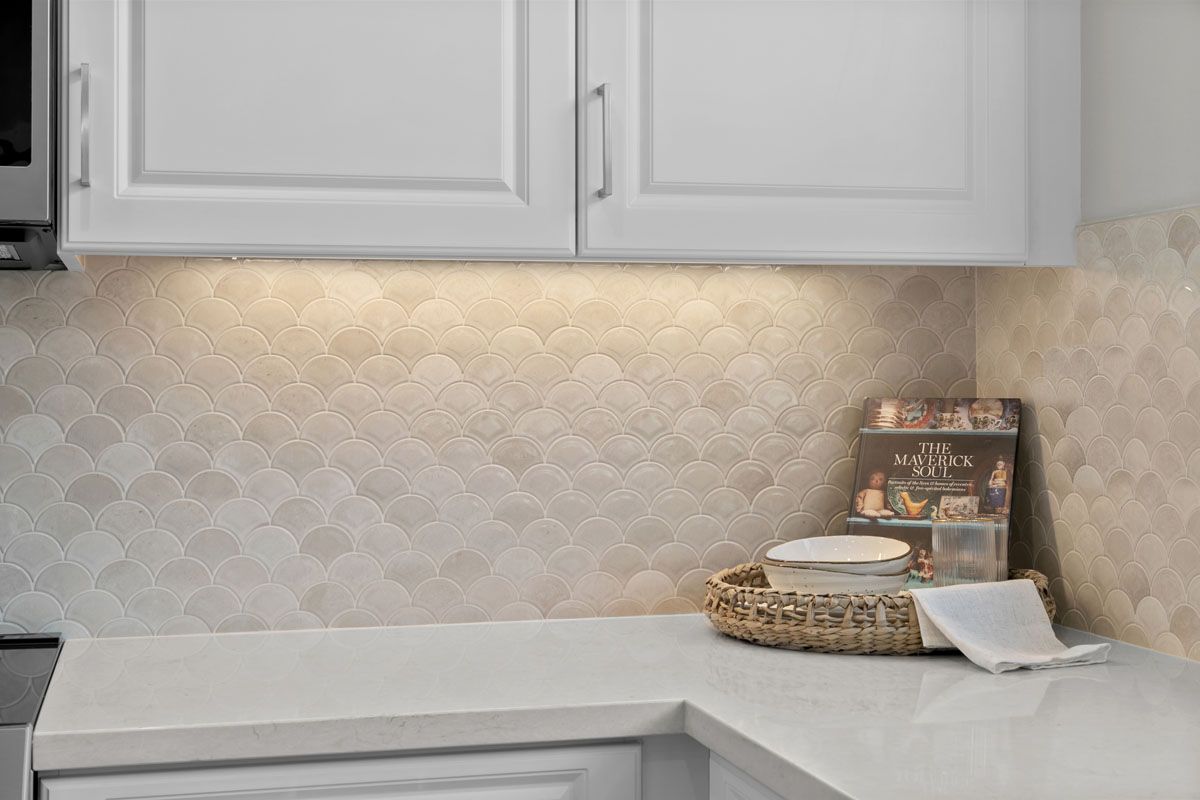 Plan 1688 Modeled - Optional quartz countertops and full tile backsplash