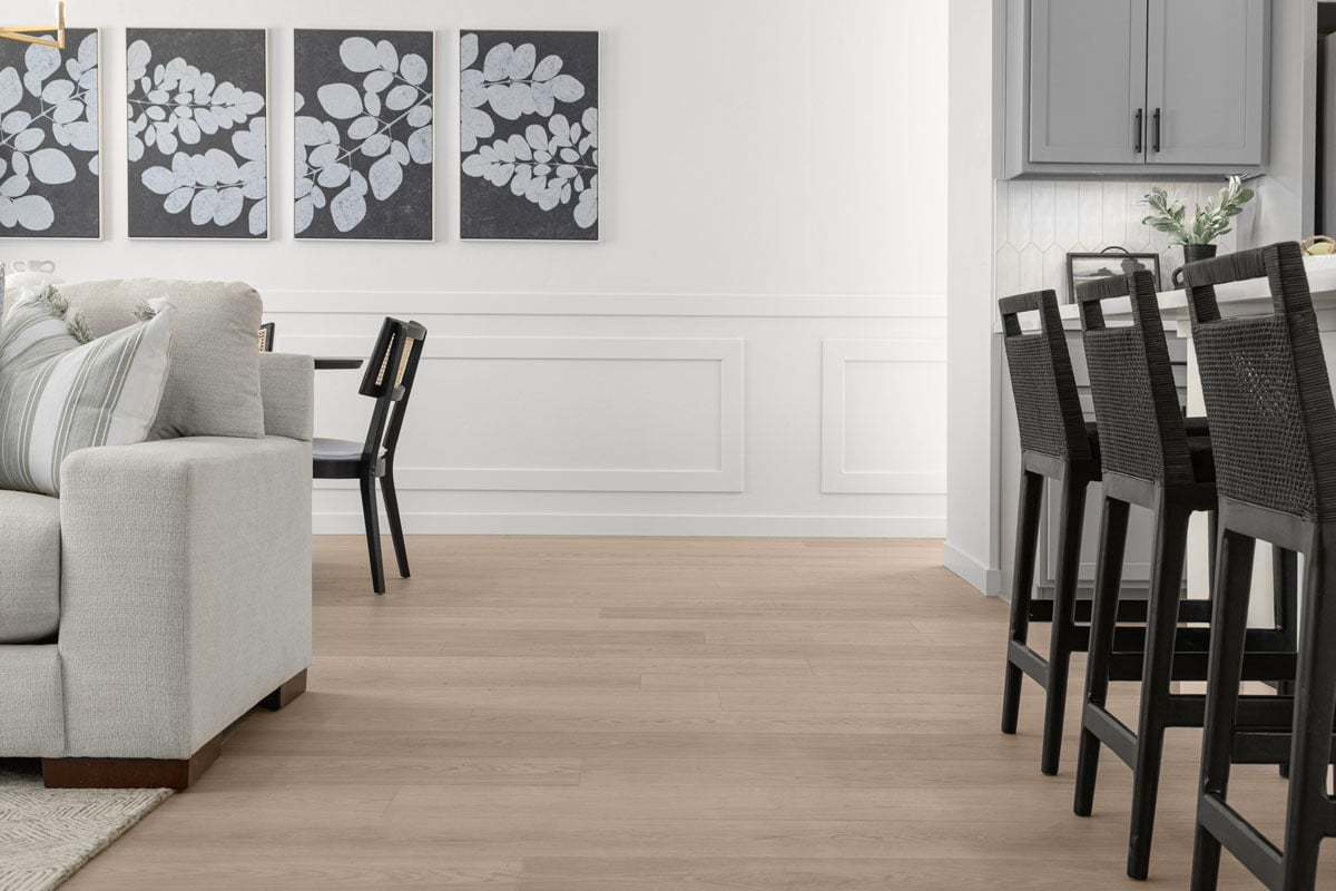Plan 2330 Modeled - Luxury vinyl plank flooring at great room