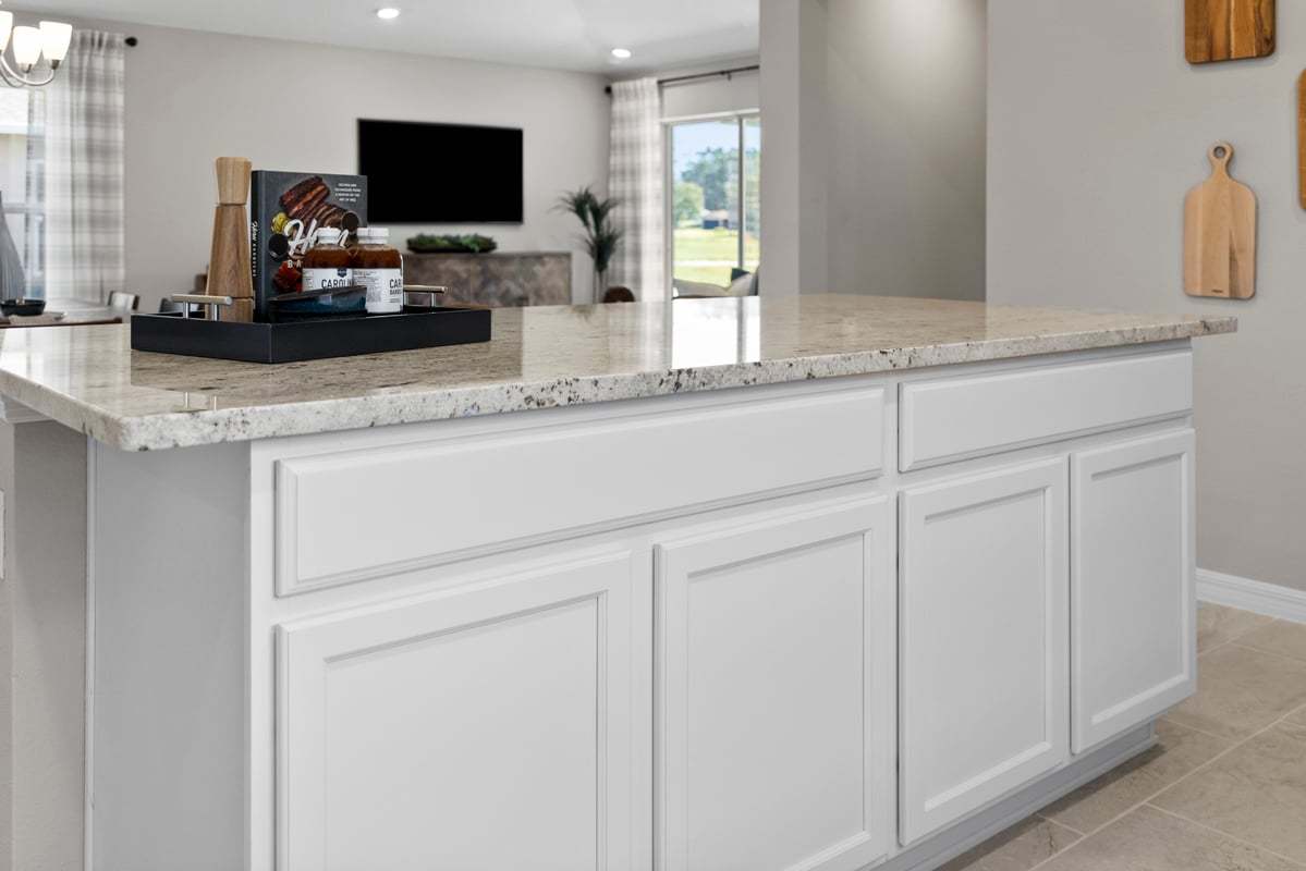 Plan 1501 Modeled - Kitchen island