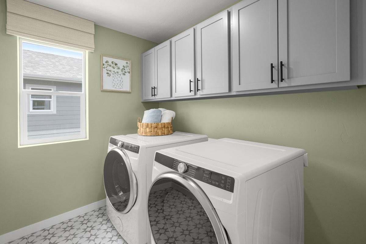 Plan 2330 Modeled - Dedicated laundry room