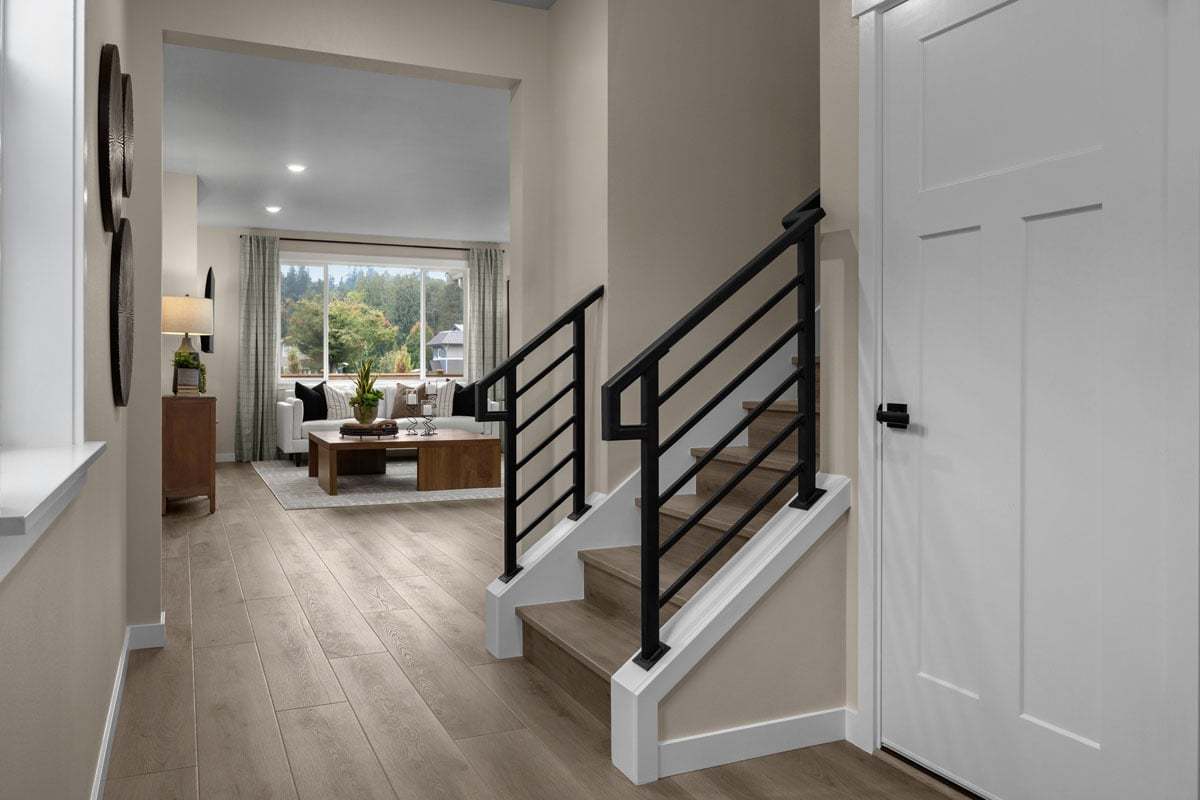 Plan 2330 Modeled - Open stair rail
