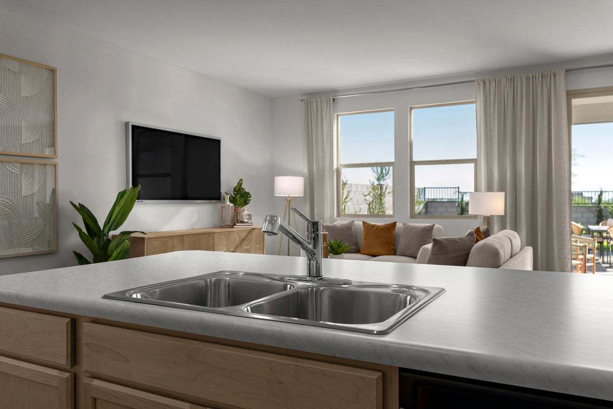 Plan 1439 Modeled - Island with dual-basin sink
