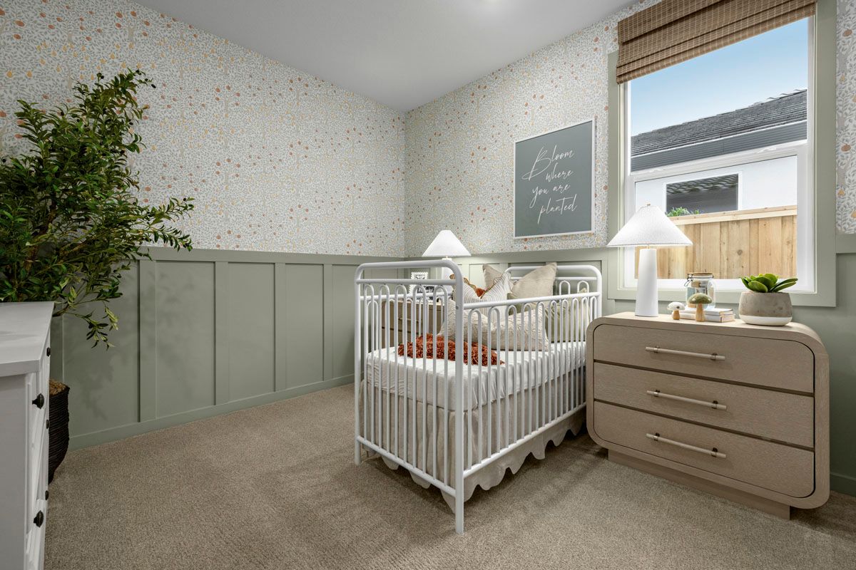 Plan 1865 Modeled - Spacious secondary bedrooms