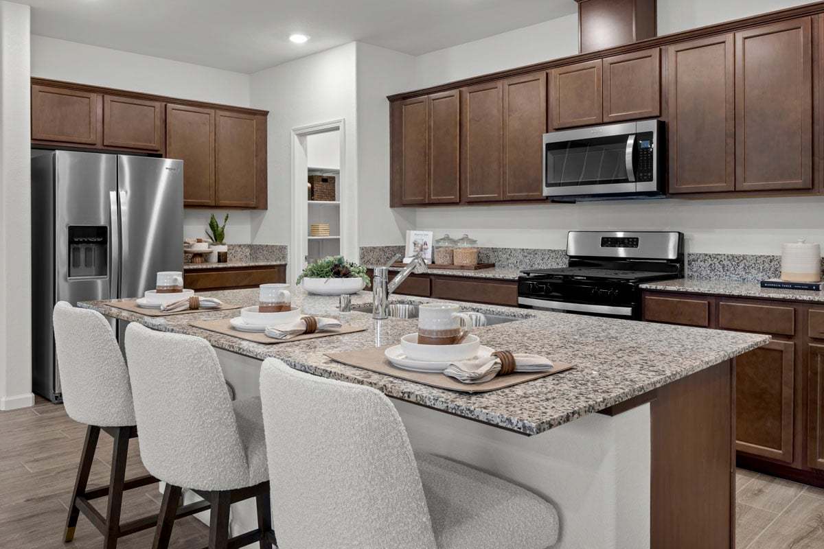 Plan 1950 Modeled - Granite kitchen countertops