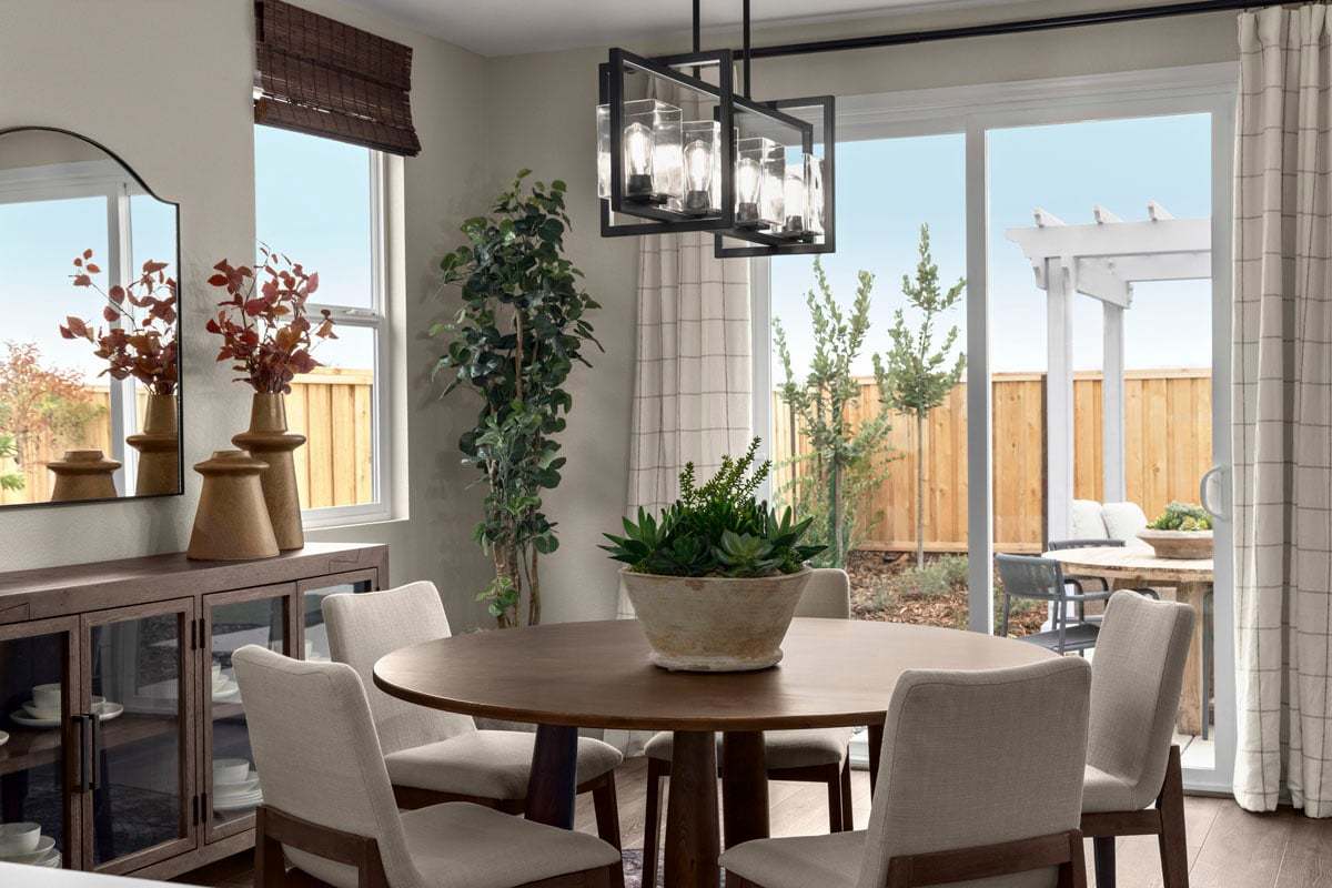 Plan 2308 Modeled - Spacious dining area for entertaining