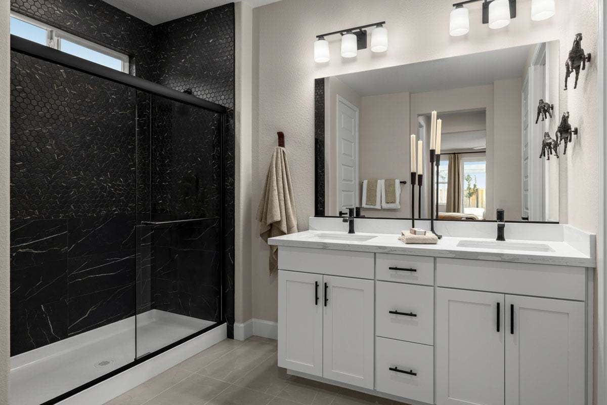 Plan 2308 Modeled - Spa-like primary bath