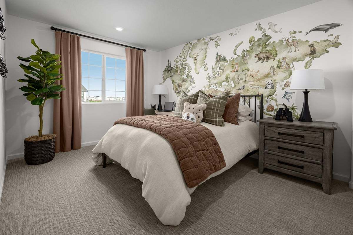Plan 2282 Modeled - Spacious secondary bedrooms