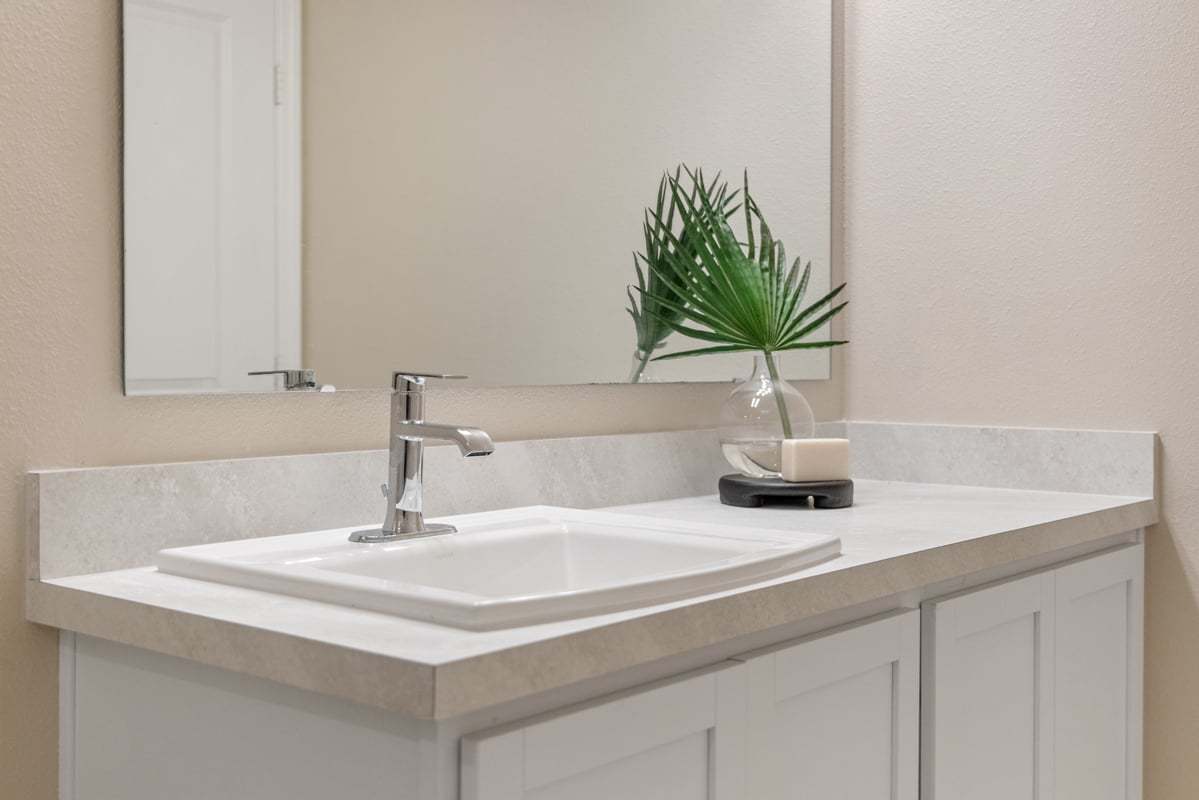 Plan 2566 Modeled - Laminate bathroom countertops