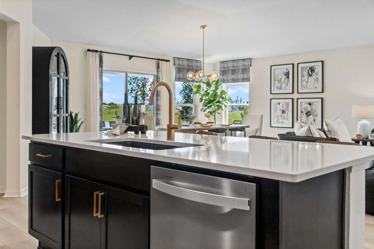 Plan 1989 Modeled - Kitchen island