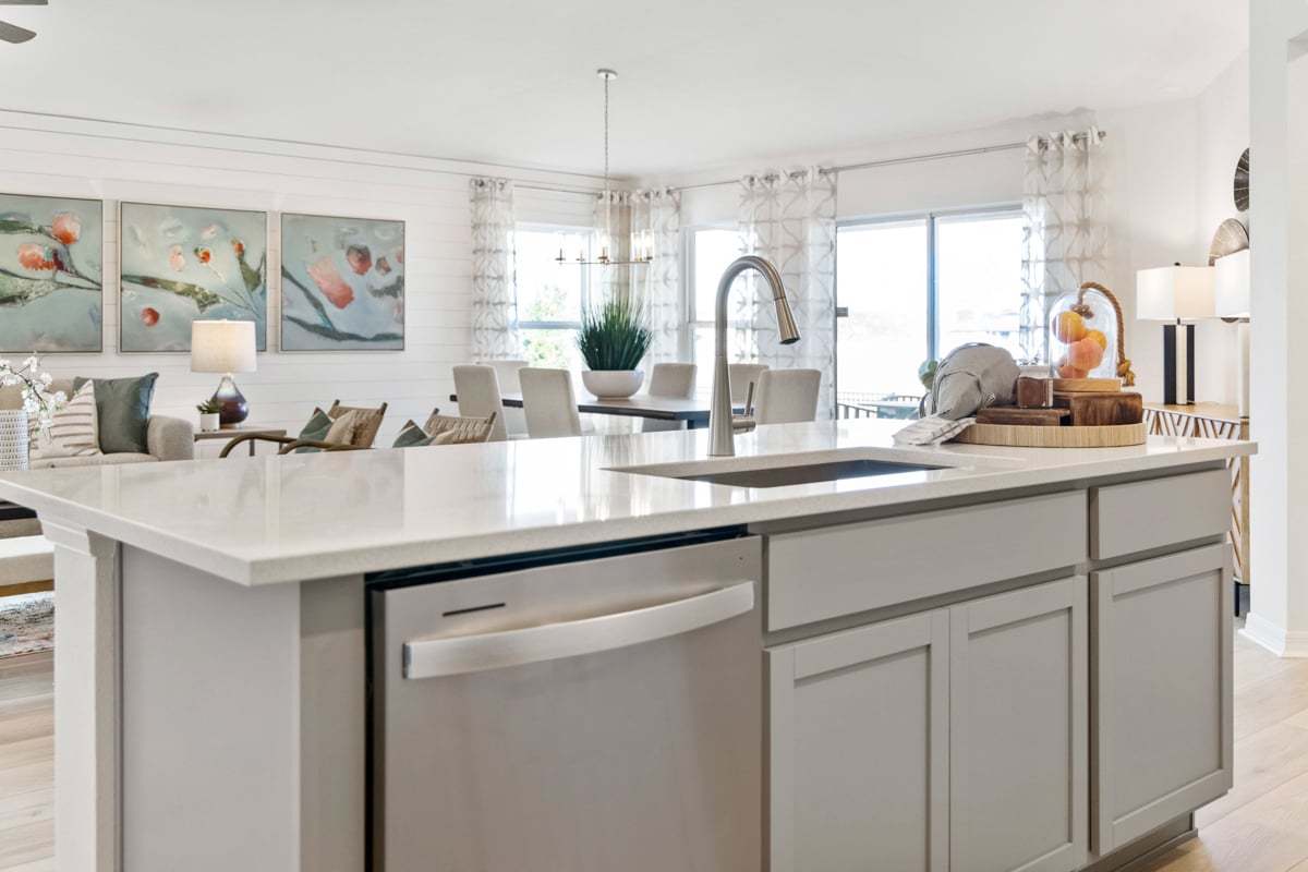 Plan 1989 Modeled - Kitchen island