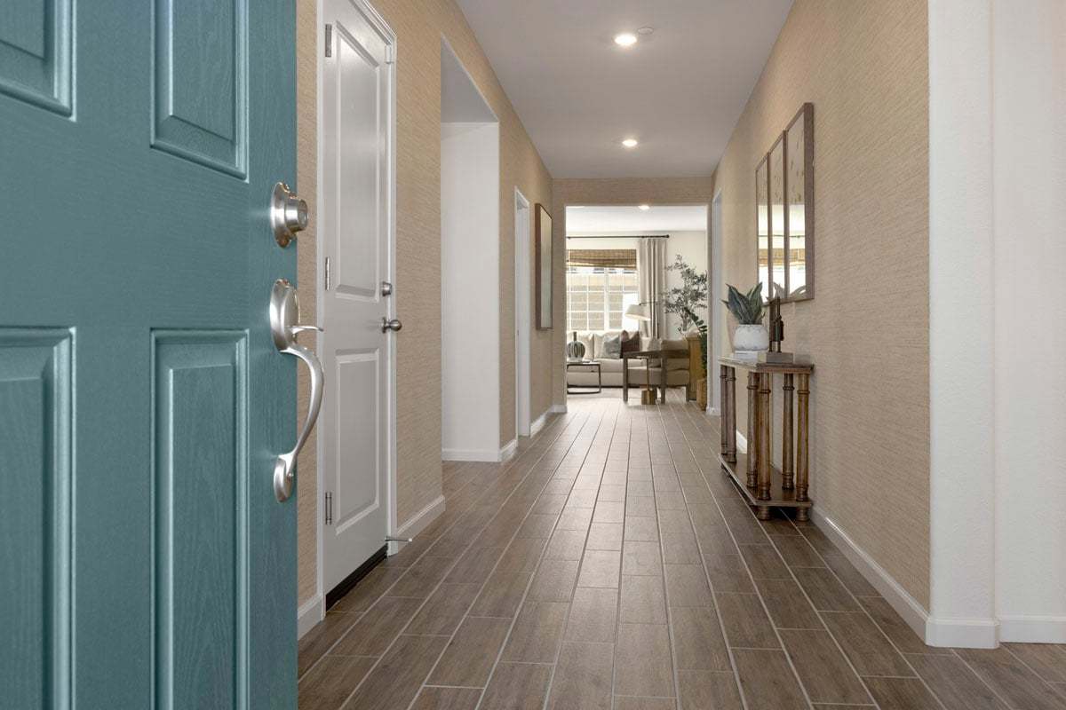 Plan 2346 Modeled - Spacious entry hall