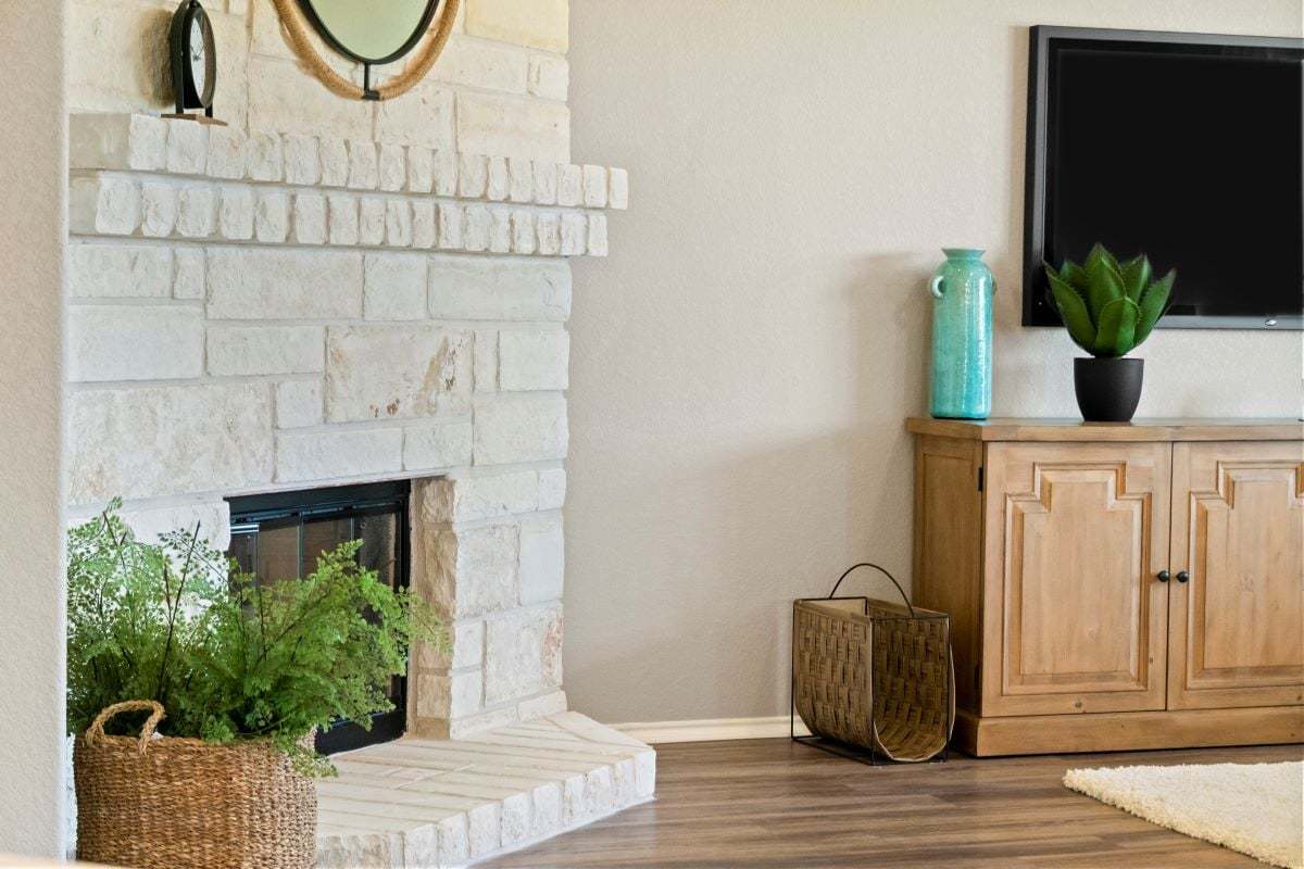 Plan 2382 Modeled - Fireplace at great room