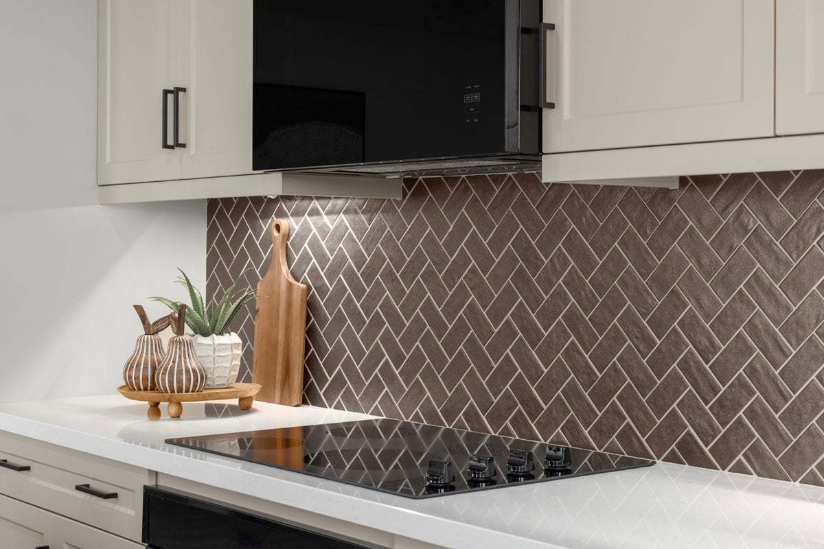 Plan 2763 Modeled - Optional custom full tile backsplash