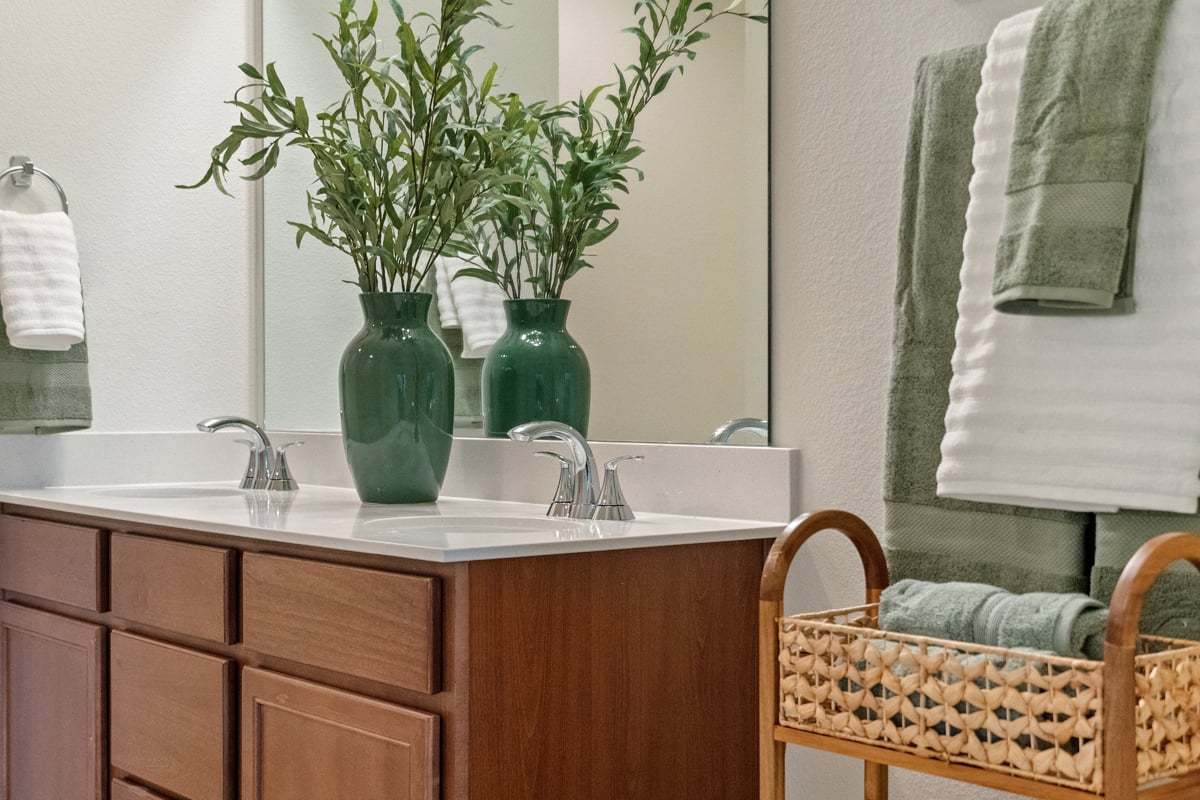 Plan 1491 - Dual-sink vanity at primary bath